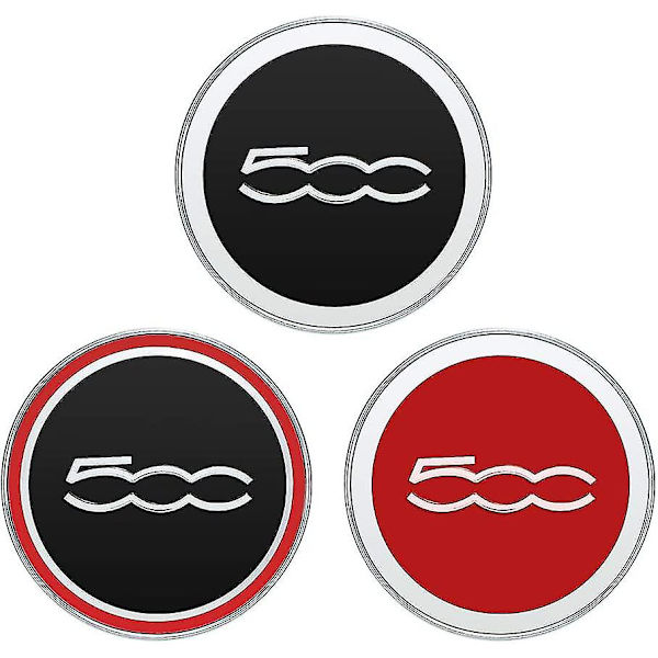 4 stk. 60mm Bilhjul Center Caps Passer Til Fiat 500 500c