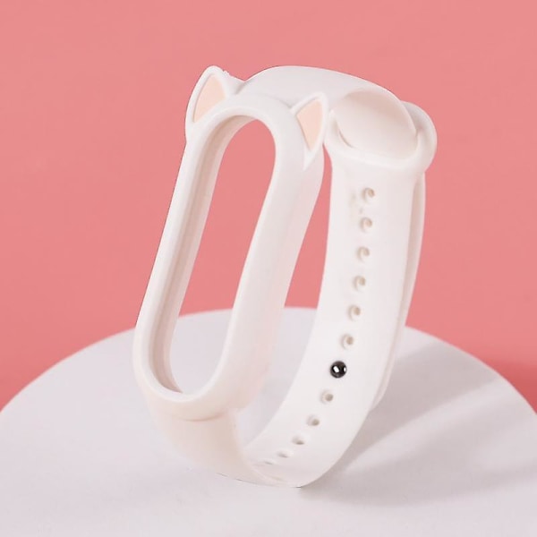 Ny Smart Armbånd For Xiaomi Mi Band 6 5 4 3 Katteøre Deksel Silikon Erstatning Armbånd