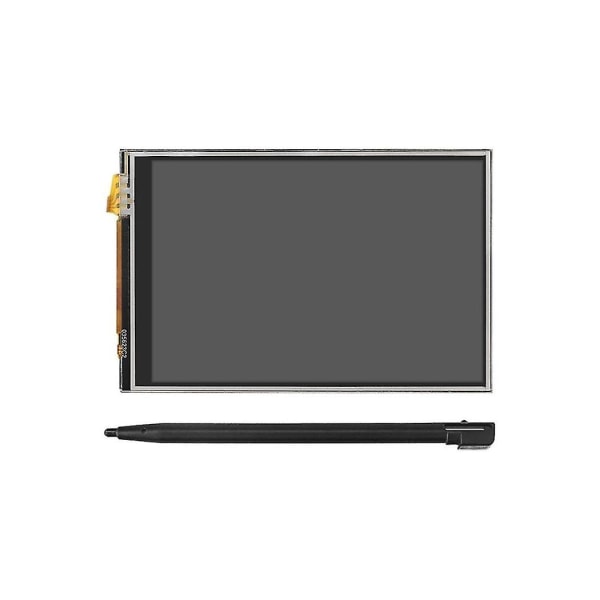 3,5 tommers skjerm for 4b 3b+ berøringsskjerm 450x320 Lcd Spi resistiv med pekepenn