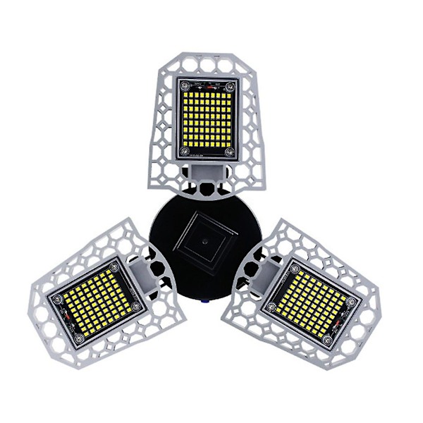 LED-valoinen erittäin kirkas autotallin lamppu, teollisuuslamppu, vedenpitävä autotallin lamppu 80W