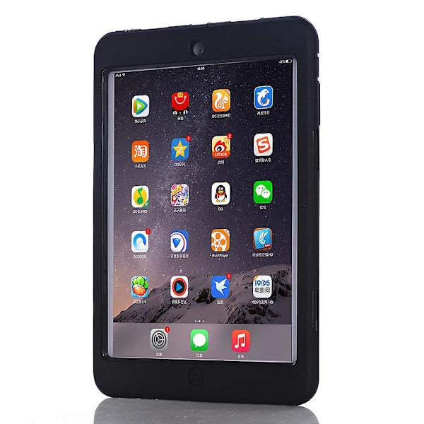 Heavy Duty Stötsäker Anti-Slip Heltäckande Skyddsfodral för iPad Mini 1 2 3 4