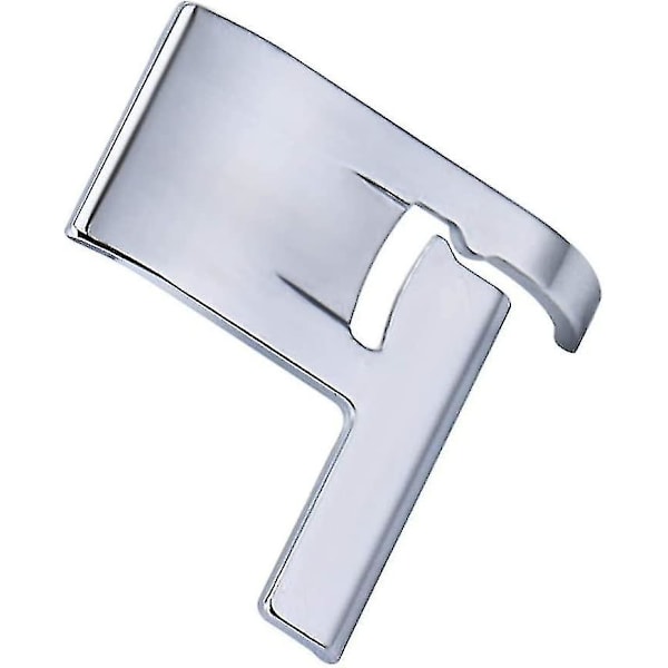 Snap-on symaskine lige sting guide trykfod (sølv) (1stk)