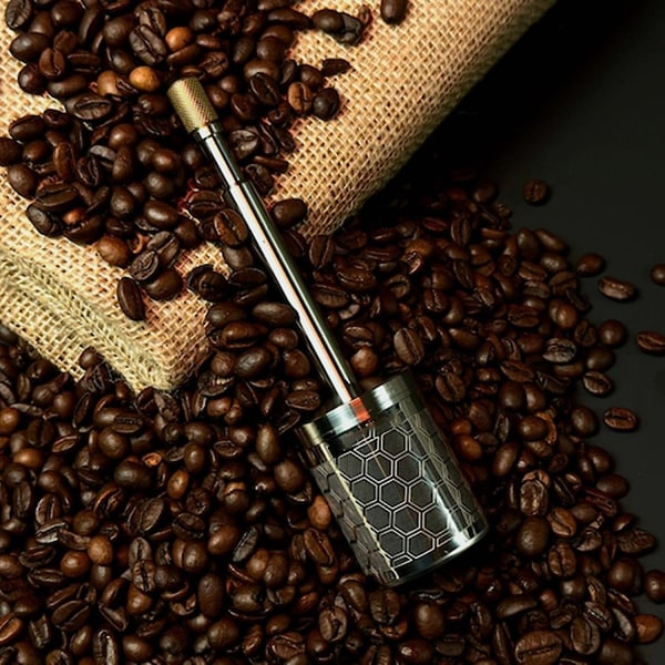 Kannettava kahvipuristin, kahvinsuodatin, sisäänvedettävä kahviteen suodatintyökalu