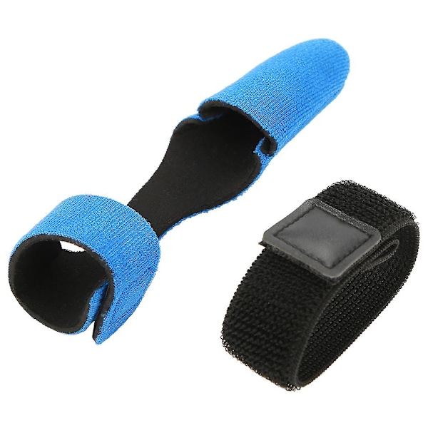 Fiske Spöhylsa Skyddshandske Skyddshätta Set - Expanderbar Neopren Spörem (Blå)