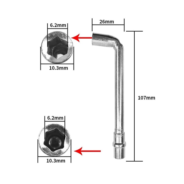 23 stk. 3d-printerdysekit med 10 stk. Mk8 0,4 mm 3d-printer messingdyse ekstruder til 3d-printer