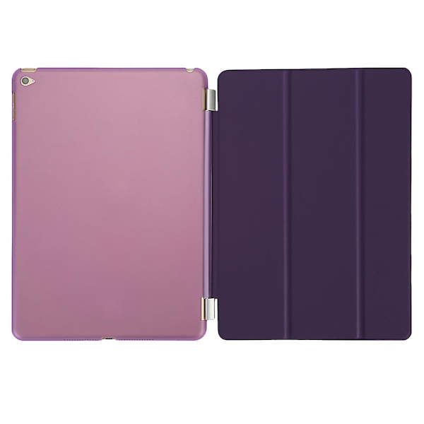 Ultra Tynd Magnetisk Smart Cover Case Beskyttelsesskal til Apple iPad Air 2 Lilla