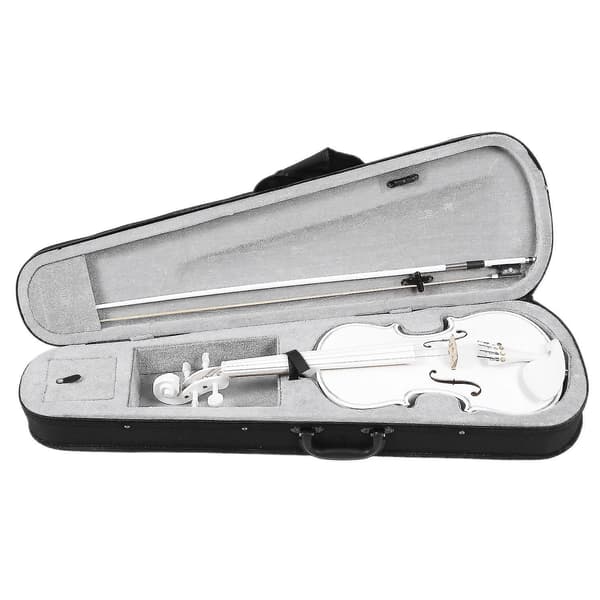 Student Violin 4/4 Full Size Violin Violin Set Barn Vit Violin