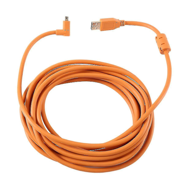 5m Dslr-kamera dator USB Mini 8-stifts Tethered-kabel kompatibel med D750 D7100 D7200 Df