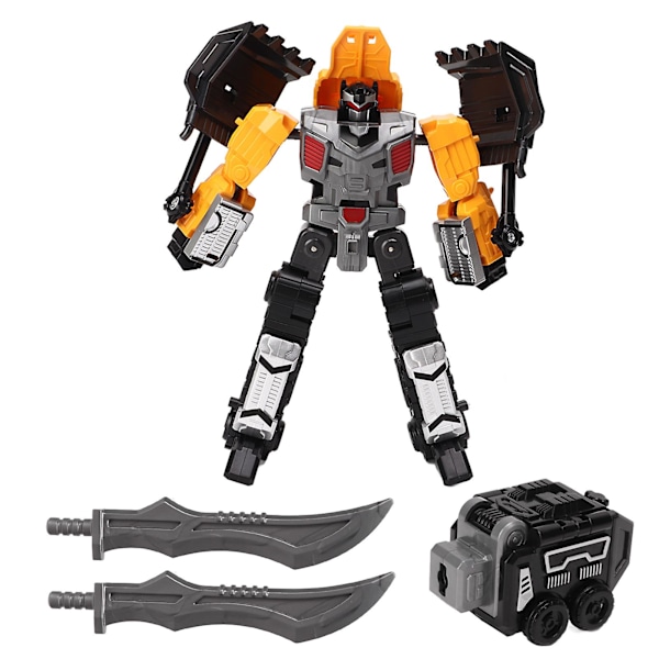 Plastik Bil Legetøj til Børn - Transformer Robot Actionfigur