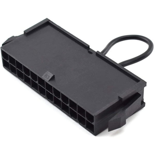 30 stk. ATX PSU 24-pins Strømkabel Jumper Starter Jack Adapter