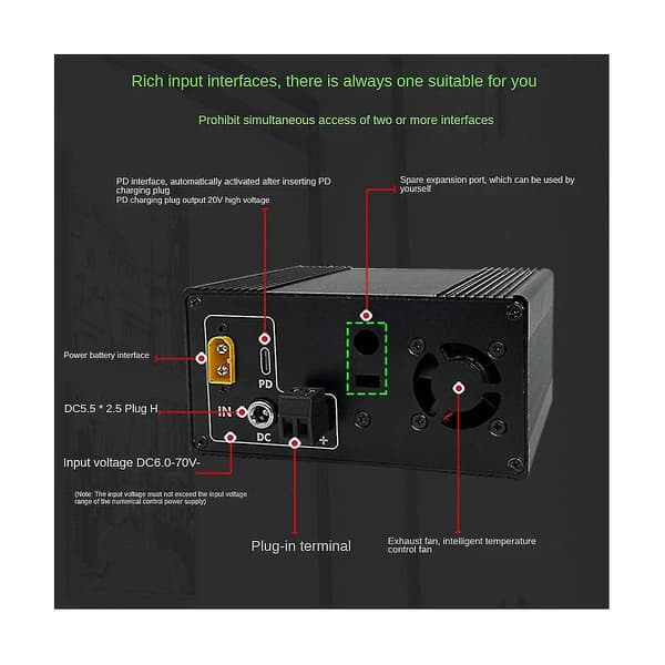 Cnc Dc Boost Converter 5a 80w Power Module Justerbar Konstant Spenning Og Konstant Strømlading