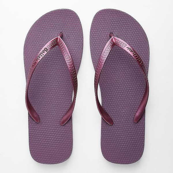 Lilla og sorte, størrelse 40, slanke damesandaler