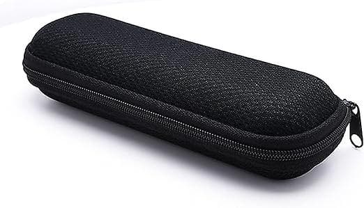 1 sort etui til opbevaring af briller