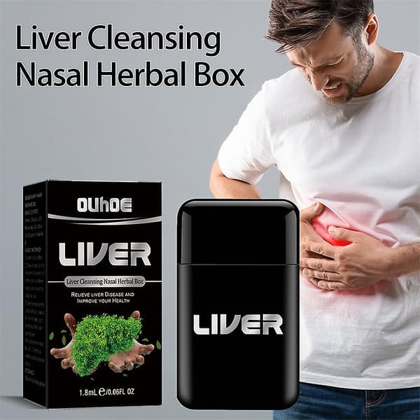 3 st Vegan Lever Rengöring Nasal Örtbox 2023