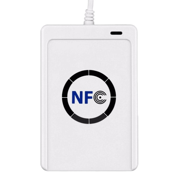 Acr122u Rfid-åtkomstkortsläsare Duplicator 13,56mhz för Smart Chip Card Crack Wr