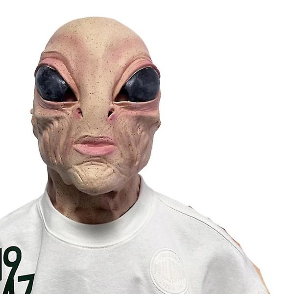 Halloween Alien Mask Film Cosplay Skräckvariation Alien Latex Mask Party