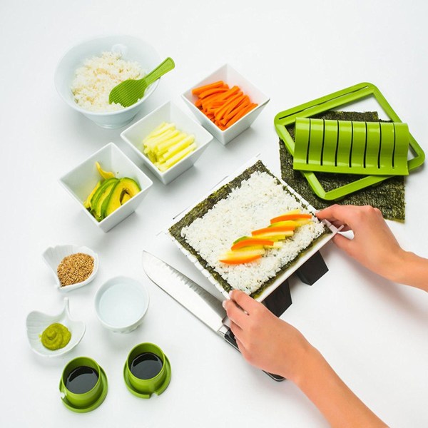 Riisimykyjen Sushikone Tee itse Sushi-ruoanlaittovälineet Set Sushi- mold