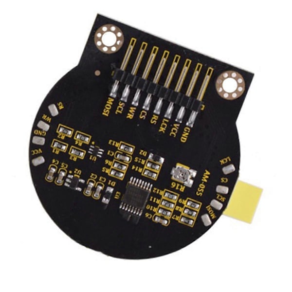 2,2 Tums TFT Färg LCD Färgskärm 128x128 Punktmatris Rund TFT Multifunktions LCD-Skärm