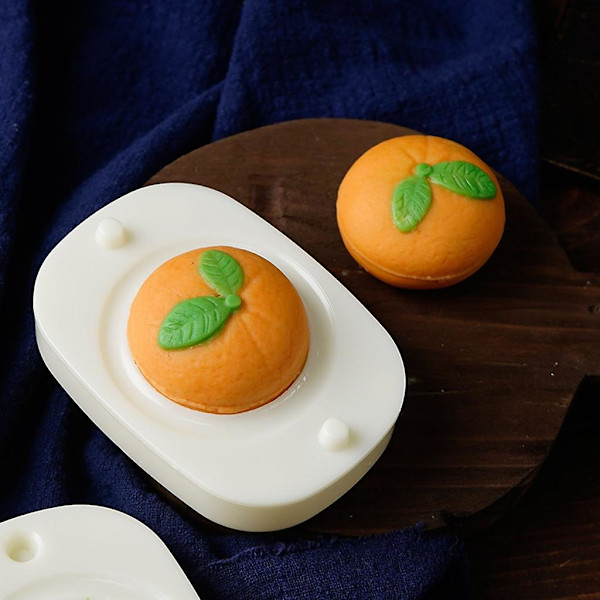 50g Månekageform Tegneserieformet Appelsinformet DIY Bageform Til Mid-efterårsfestival