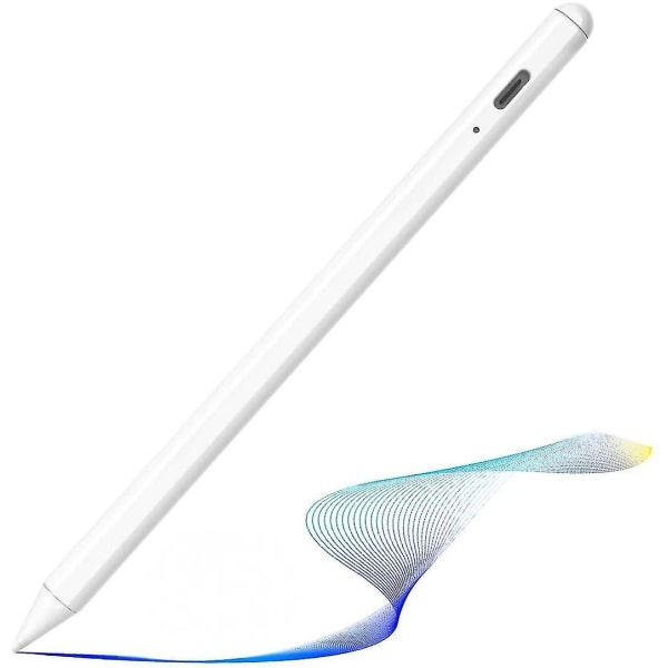 Stylus Pen for Apple Ipad Pencil - Aktiv penn med håndflateavvisning kompatibel med 2018-2020 Apple Ipad 9. 8. 7. 6. generasjon Ipad Air 4. 3. generasjon