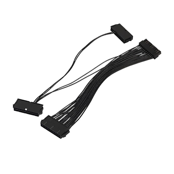 ATX-moderkortsadapterkabel Helt koppar 20+4 stift chassi strömkabel startlinje