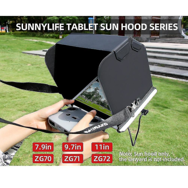 Sunnylife Magnetic Foldable Tablet Sunhood kompatibel med Ipad/mini 2 3 4 5,d