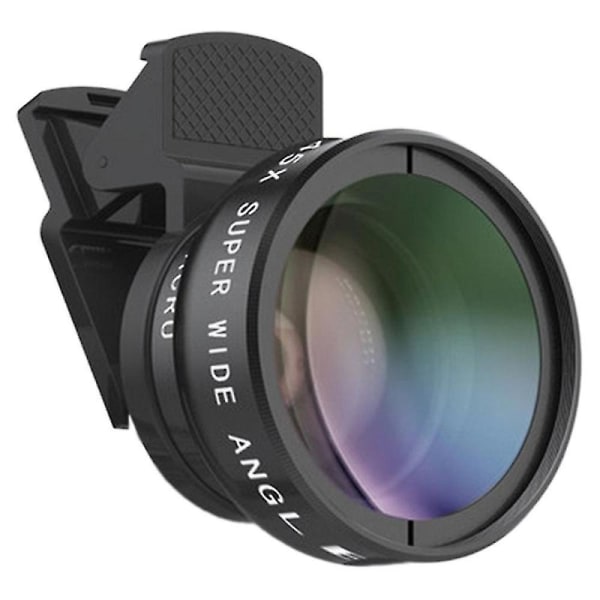Puhelimen objektiivi 0,45x Ultra Wide-Macro Lens -puhelimen ulkoinen kamera