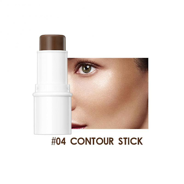 Ansiktsopplysende Highlighter Bar Ansiktskontur Bronzer Stick Shimmer Highlighter Rouge