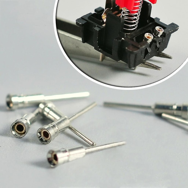 120 stk Long Pin Led Hot Plug Sip Socket Crystal Oscillator Base For Switches