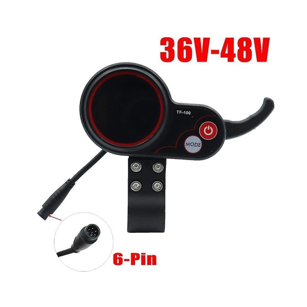 48v 30a Elektrisk Scooter Motorkontroller+tf100 6pin Dashbord Deler For 10 Tommer