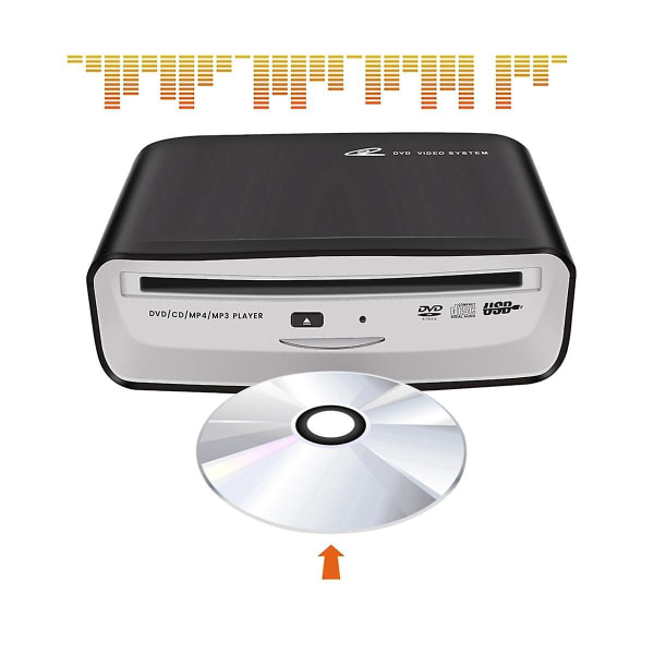 Bil-Dvd-spelare för Android Videospelare Extern Bilradio Cd Dvd Dish Box Player Multimedia Usb-cd