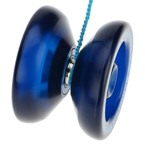 Responsiv Yoyo K1-plus med Yoyo-säck + 5 strängar och Yo-yo-handske-gif, blå