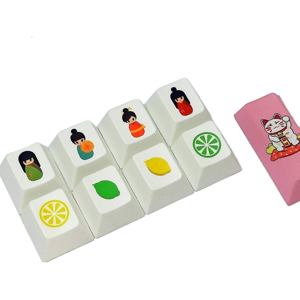 Pbt Keycap Cherry Profil Dye-subbed Keycap For Mekanisk Tastatur Enter + R4