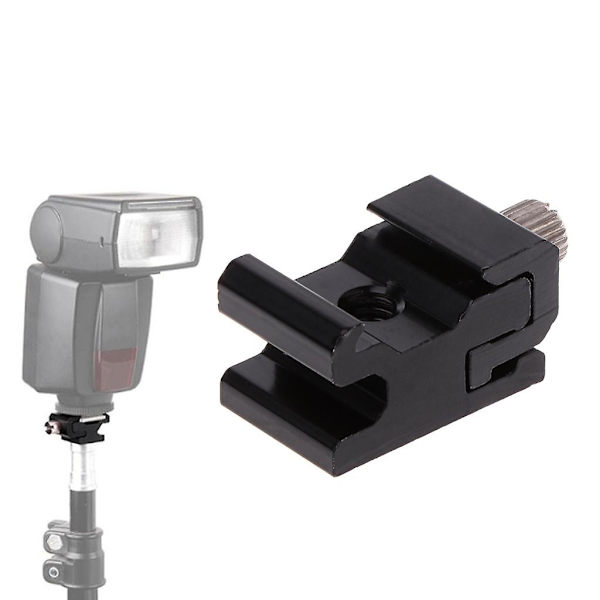 Varmsko Flash Bracket Stativfäste Adapter Triggerhållare Kameratillbehör Ny