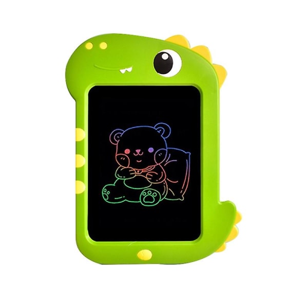 LCD-kirjoitustabletti 8,5 tuuman värikäs piirustustabletti, dinosauruslelu lapsille 3 4 5 6 7 8 vuotta vanha - C