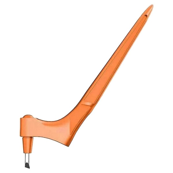 Käsikäyttöinen paperinleikkaustyökalu, käsityöleikkuutyökalut ruostumaton - oranssi