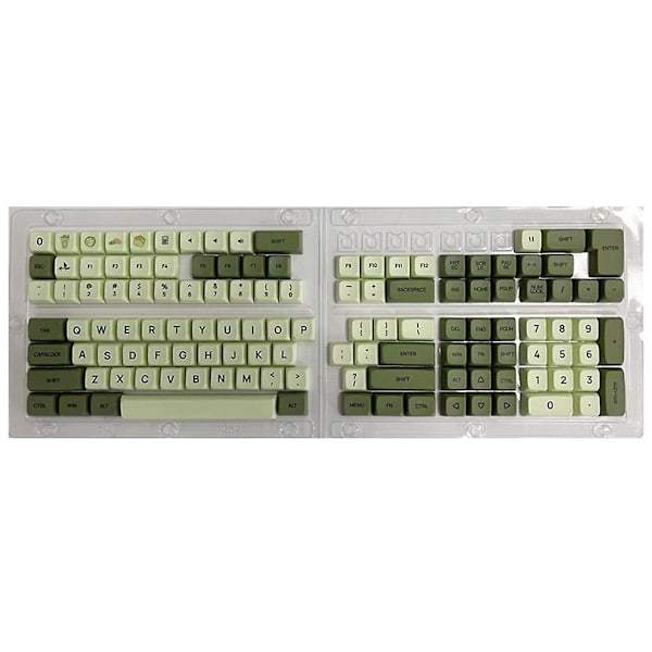 Tykke Pbtxda-profil nøkkelhetter 125 stk Dye-sub for Mx-brytere mekanisk tastatur