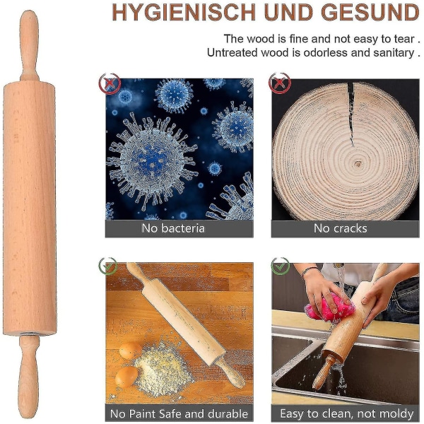 Kagerulle, Træ Kagerulle, Træ Kagerulle, Bøg Træ Kagerulle
