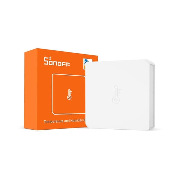 Sonoff Snzb-02 Zigbee Smart Temperatur- og Fuktighetsensor Innendørs Termometer