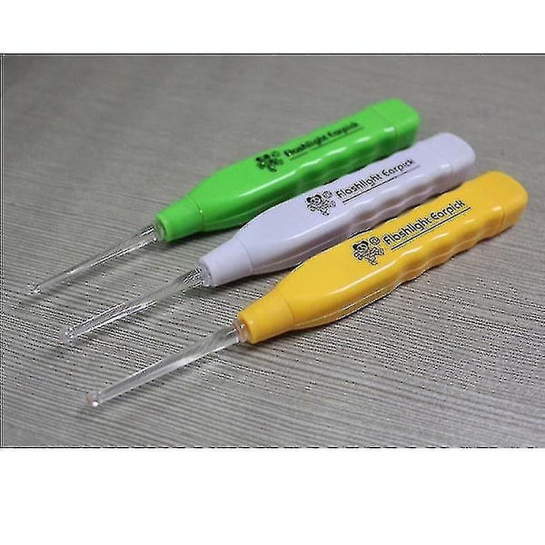 Blinkande LED-öronvaxavlägsnare Curette Cleaner Earpick Tool