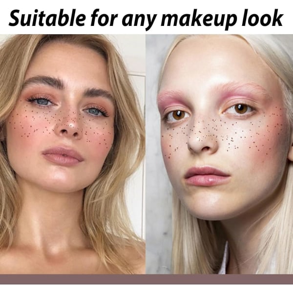 Freckles-tatuointitarrat - 20 kpl, Freckles-tatuointi, Freckles-laastarit, Vedenkestävä Realistinen Väliaikainen