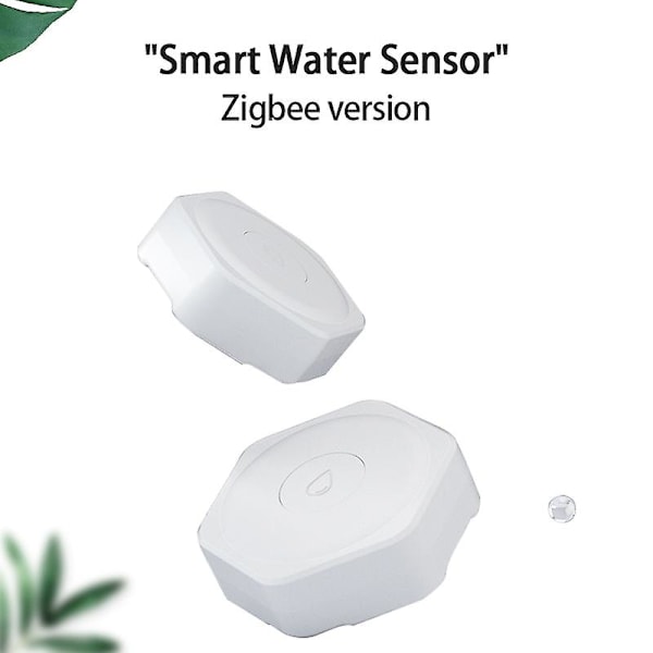 Tuya Zigbee Vattenläckagealarm Smart Vattensensor Läckagedetektor Smart Life App Fjärrkontroll