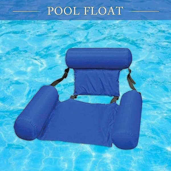 Foldbar Oppustelig Flydende Stol til Swimmingpool