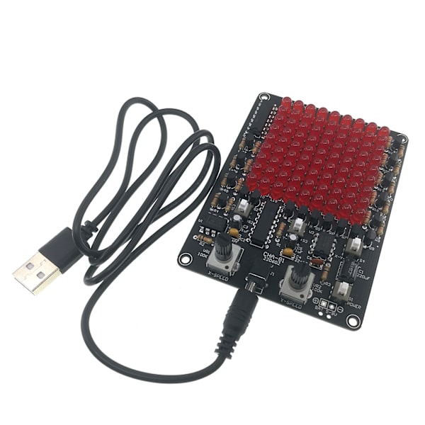Elektronisk Terning Cha-81 Led Modul Diy [ Lodning Påkrævet ]