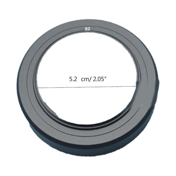 Professionell Hf-52 52mm Objektivhuv för Nikon Z28mm F2.8/z40mm F2 Objektiv