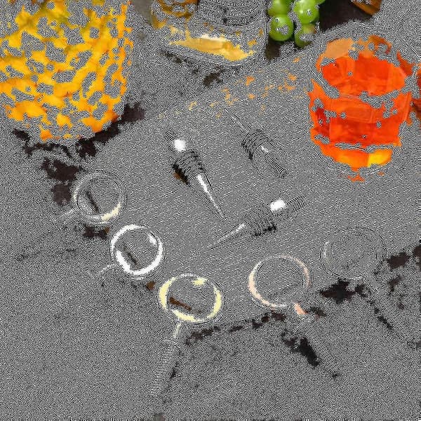10 stk Vinstoppekorker og 5 stk Blanke Rustfrie Flaskeåpnere Kromflaskeåpner