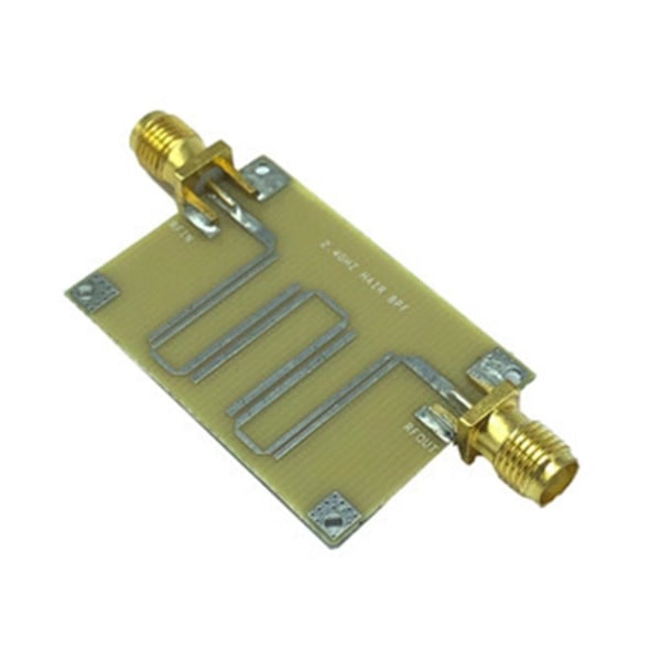 2,4 GHz Microstrip båndpassfilter Kobbermateriale av høy kvalitet