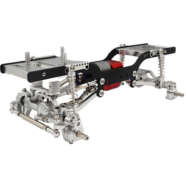 Full Metal Fram- och Bakaxel för MN D90 MN-90 MN96 MN98 MN99S MN45 1/12 RC Bil Uppgradering