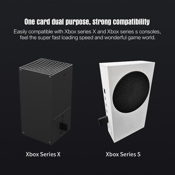 För Xbox Series X/s M.2 hårddiskutbyggnadskortlåda Xbox Series X|s hårddisk