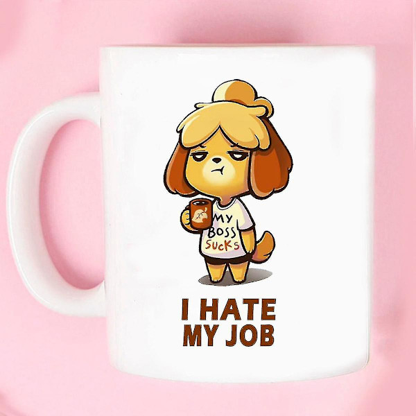 Jag hatar mitt jobb Rolig Kaffe Mugg 11 Ounces Inspirerande Och Motiverande